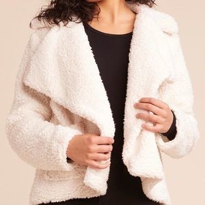 BB DAKOTA White Sherpa Jacket